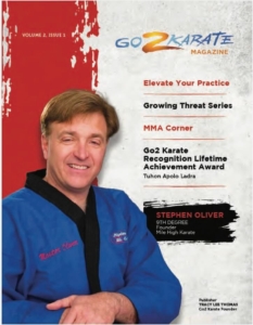 Go2Karate-Magazine-Stephen-Oliver-cover